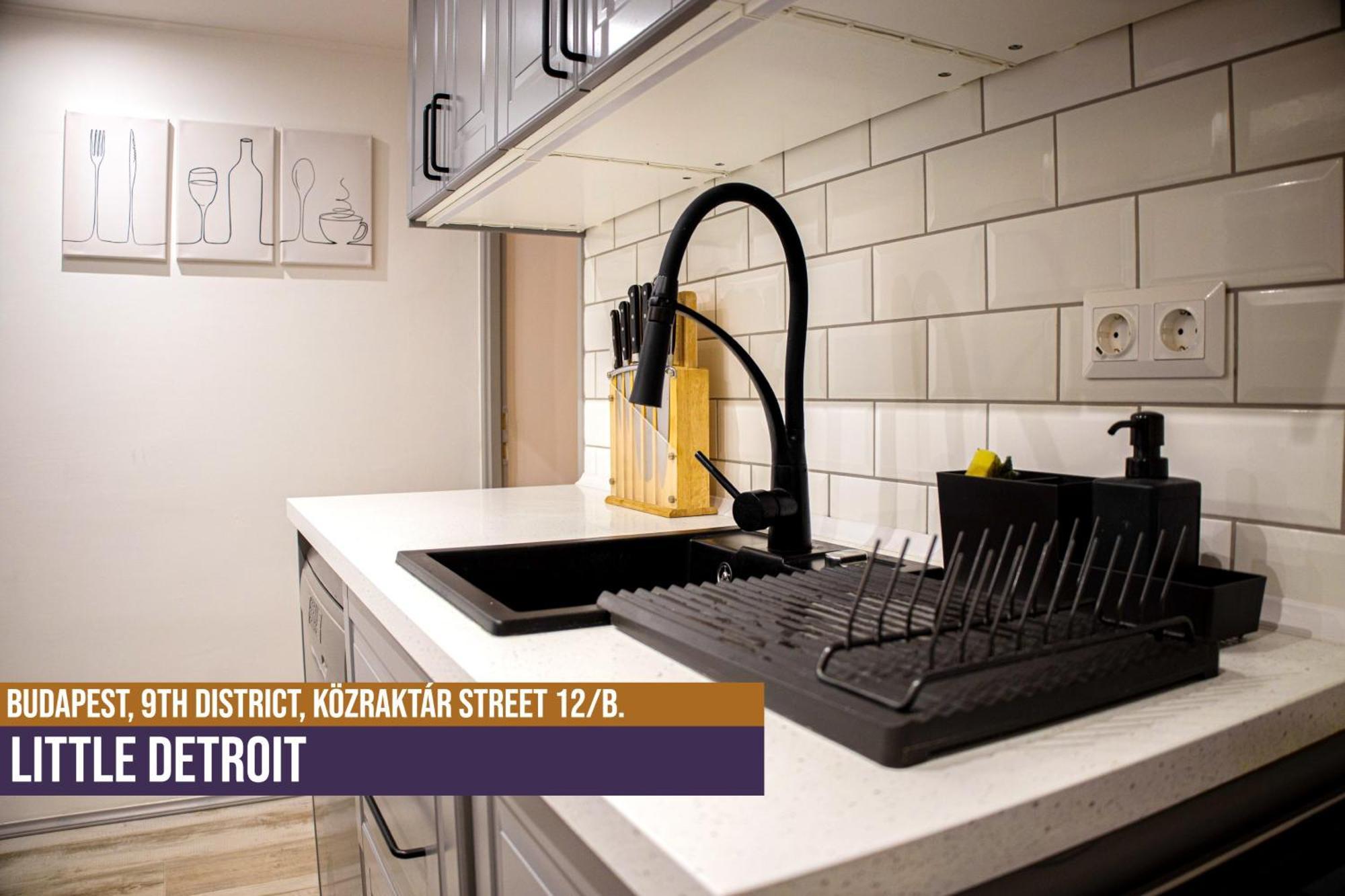 Little Americas Detroit Apartment Budapešť Exteriér fotografie