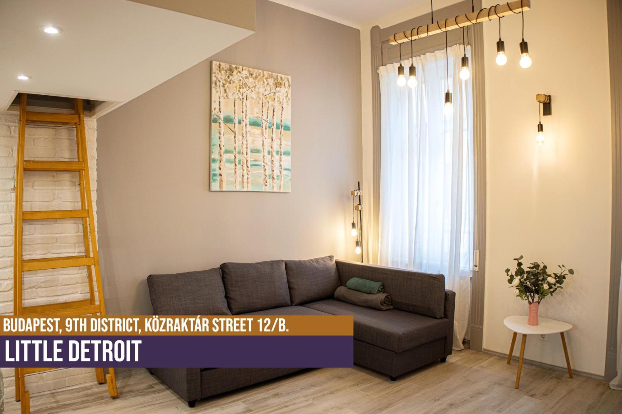 Little Americas Detroit Apartment Budapešť Exteriér fotografie
