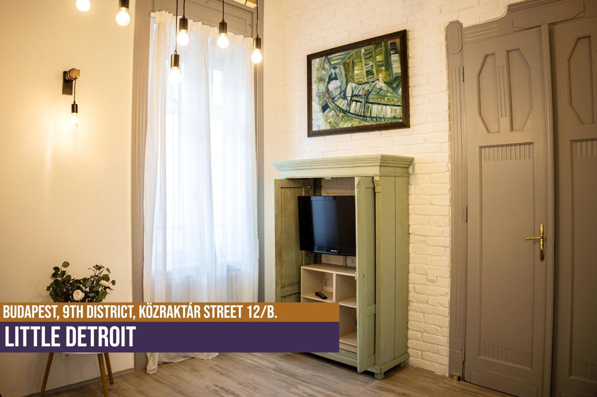 Little Americas Detroit Apartment Budapešť Exteriér fotografie