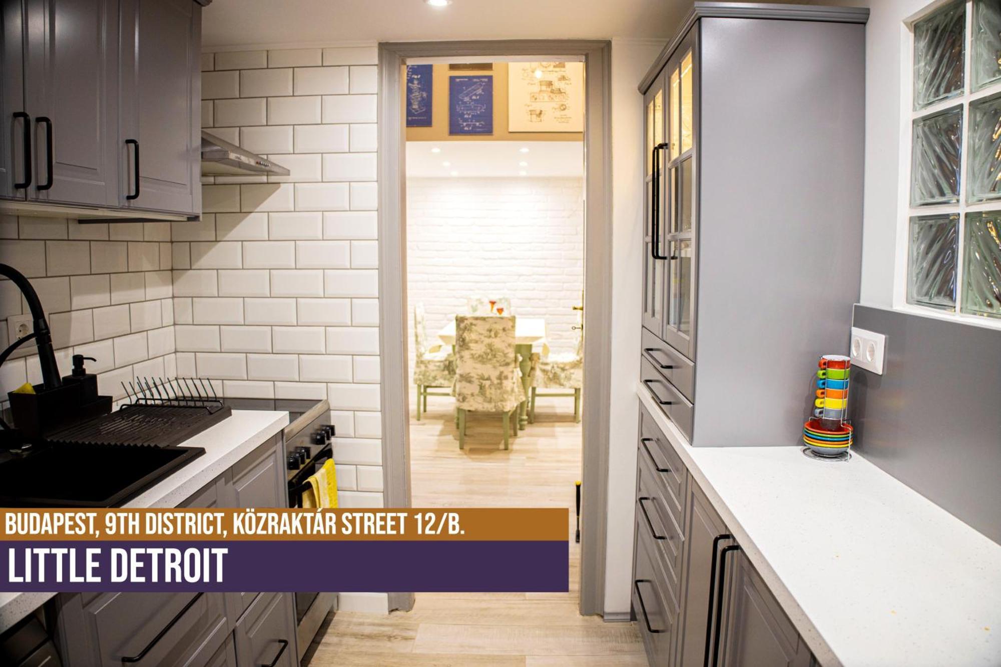 Little Americas Detroit Apartment Budapešť Exteriér fotografie